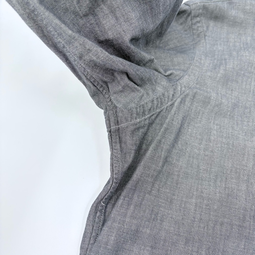Polo Ralph Lauren Men’s Gray Chambray Button Down Shirt - Picture 5 of 10